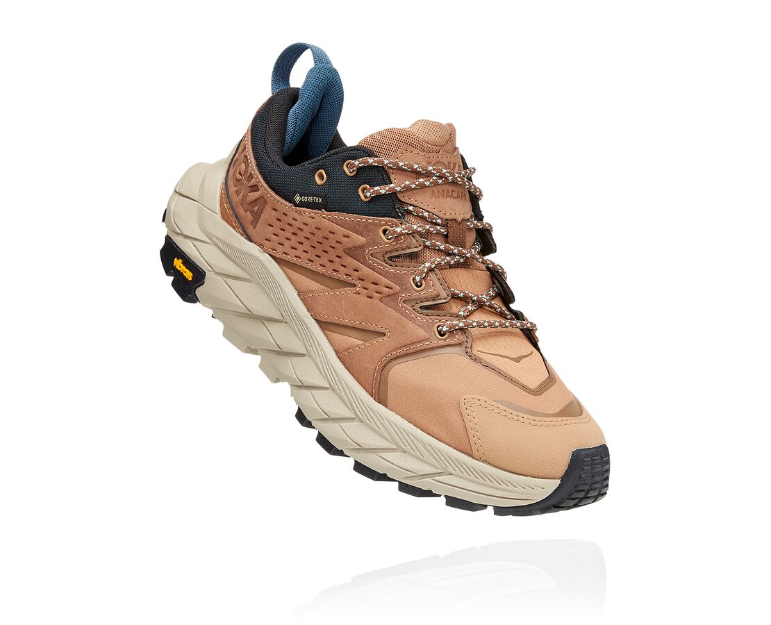 Hoka One One Anacapa Low GORE-TEX - Sapatilhas De Caminhada Mulher - Pretas, CK84163